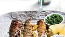 Lemon-Stuffed Grilled Branzino Lemon-Stuffed Grilled Branzino