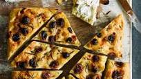 No-knead grape & rosemary focaccia No-knead grape & rosemary focaccia