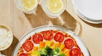 Rainbow Veggie Pizza Rainbow Veggie Pizza