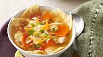 Slow-Cooker Chicken Tortilla Soup Recipe Slow-Cooker Chicken Tortilla Soup Recipe