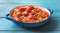 Spanish-Style Spaghetti with Shrimp and Chorizo Spanish-Style Spaghetti with Shrimp and Chorizo