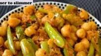 Kadle Manoli (Chickpeas with Tindora) Kadle Manoli (Chickpeas with Tindora)