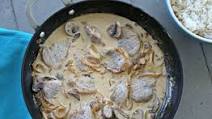 Creamy Mushroom Pork Loin and Rice Creamy Mushroom Pork Loin and Rice