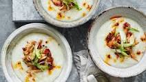 Chicken and ginger congee Chicken and ginger congee
