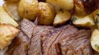 Easy Wine-Marinated Brisket Easy Wine-Marinated Brisket