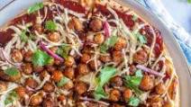 BBQ Chickpea Pizza BBQ Chickpea Pizza