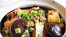 Braised Bean Curd with Mushrooms (Firm Tofu) Braised Bean Curd with Mushrooms (Firm Tofu)