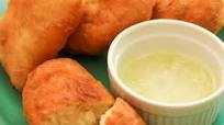 Russian Potato Piroshki with Garlic Dip - Пирожки Russian Potato Piroshki with Garlic Dip - Пирожки
