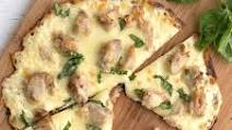Chicken Alfredo Pizza Chicken Alfredo Pizza