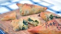 Spanakopitakia Spinach Triangles Spanakopitakia Spinach Triangles