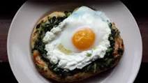 Kale and Ricotta Breakfast Pizza Kale and Ricotta Breakfast Pizza