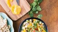 Chayote-Orange Salsa Chayote-Orange Salsa