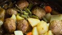 Slow Cooker Meatballs & Potatoes Slow Cooker Meatballs & Potatoes