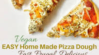 Easy VEGAN Pizza Dough Recipe Easy VEGAN Pizza Dough Recipe