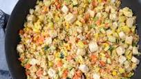Easy Low-FODMAP Vegetarian/Vegan Fried Rice; Gluten-free Easy Low-FODMAP Vegetarian/Vegan Fried Rice; Gluten-free