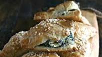 Spinach and Feta Turnovers (Bourekas) Spinach and Feta Turnovers (Bourekas)