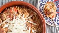 Youvetsi (Greek beef or lamb and orzo stew) Youvetsi (Greek beef or lamb and orzo stew)
