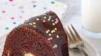 Chocolate Bundt Cake with a Cream Cheese Swirl Chocolate Bundt Cake with a Cream Cheese Swirl