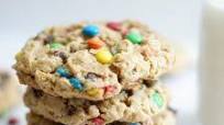 M&M Chocolate Chip Monster Cookies M&M Chocolate Chip Monster Cookies