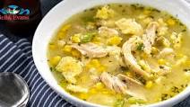 Pennsylvania Dutch Chicken Corn Rivel Soup