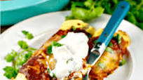 Low Carb Enchiladas with Cheesy Chicken Filling Low Carb Enchiladas with Cheesy Chicken Filling