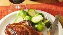 Cranberry Sausage-Stuffed Pork Chops with Pumpkin Gravy Cranberry Sausage-Stuffed Pork Chops with Pumpkin Gravy