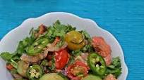 Chicken Tikka Salad with Cucumbers and Tomatoes Chicken Tikka Salad with Cucumbers and Tomatoes