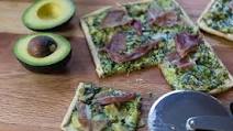 Grilled Pizza with Spinach Artichoke California Avocado Dip and Prosciutto Grilled Pizza with Spinach Artichoke California Avocado Dip and Prosciutto
