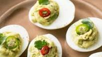Guacamole Deviled Eggs Guacamole Deviled Eggs
