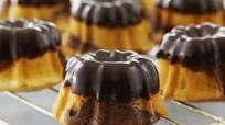 Marble Bundt Cakes with Ganache Glaze Marble Bundt Cakes with Ganache Glaze