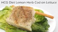 HCG Diet Phase 2 Recipe: Lemon Herb Cod on Lettuce HCG Diet Phase 2 Recipe: Lemon Herb Cod on Lettuce