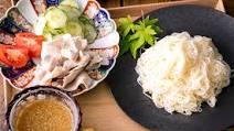 Pork Shabu Shabu and Cold Somen with Sesame Miso Sauce Recipe Pork Shabu Shabu and Cold Somen with Sesame Miso Sauce Recipe