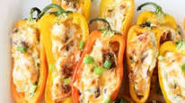 Cheesy Bacon Stuffed Mini Peppers Cheesy Bacon Stuffed Mini Peppers