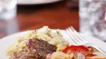 Pork Tenderloin with Apple-Onion Sauce Pork Tenderloin with Apple-Onion Sauce