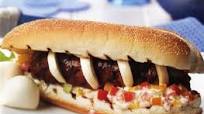 Hot Dogs with Creamy Bruschetta Topping and Bocconcini Hot Dogs with Creamy Bruschetta Topping and Bocconcini