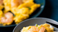 Silky and Fluffy Shrimp Omelette (Chinese Style) Silky and Fluffy Shrimp Omelette (Chinese Style)