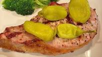 8 & $20 Recipe: Grilled Pork Chops with Pepperoncini and Steamed Broccoli | Wine Spectator 8 & $20 Recipe: Grilled Pork Chops with Pepperoncini and Steamed Broccoli | Wine Spectator