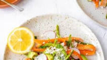 Shaved Vegetable Spring Salad (AIP, paleo, vegan) Shaved Vegetable Spring Salad (AIP, paleo, vegan)