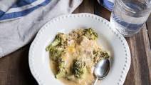 Slow Cooker Cheesy Broccoli and Chicken with Three Grains Slow Cooker Cheesy Broccoli and Chicken with Three Grains