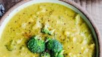 Curried Cauliflower and Broccoli Soup Curried Cauliflower and Broccoli Soup