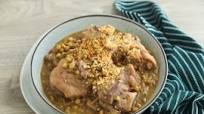 Ginisang Monggo with Pork Pata Ginisang Monggo with Pork Pata