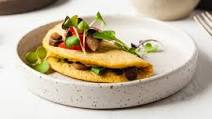 Chickpea Omelet Chickpea Omelet
