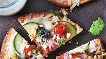 Greek Pita Pizza Greek Pita Pizza
