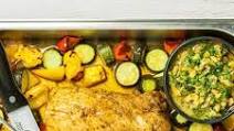 Steam Oven Pork Tenderloin with Courgettes, Red Peppers and Green Olive Sauce Steam Oven Pork Tenderloin with Courgettes, Red Peppers and Green Olive Sauce