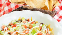 Taco Dip with Meat and Cream Cheese Taco Dip with Meat and Cream Cheese