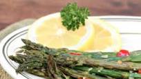 Asparagus with Asiago Cheese Asparagus with Asiago Cheese