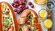 Egg and Sausage Bread Bakes Egg and Sausage Bread Bakes