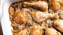 Easy Chicken and Rice Casserole With Italian Dressing Easy Chicken and Rice Casserole With Italian Dressing