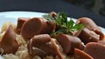 Slow Cooker Knockwurst with Sauerkraut and Apples Slow Cooker Knockwurst with Sauerkraut and Apples