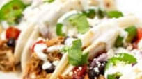 Healthy Slow Cooker Shredded Chicken Tacos Healthy Slow Cooker Shredded Chicken Tacos